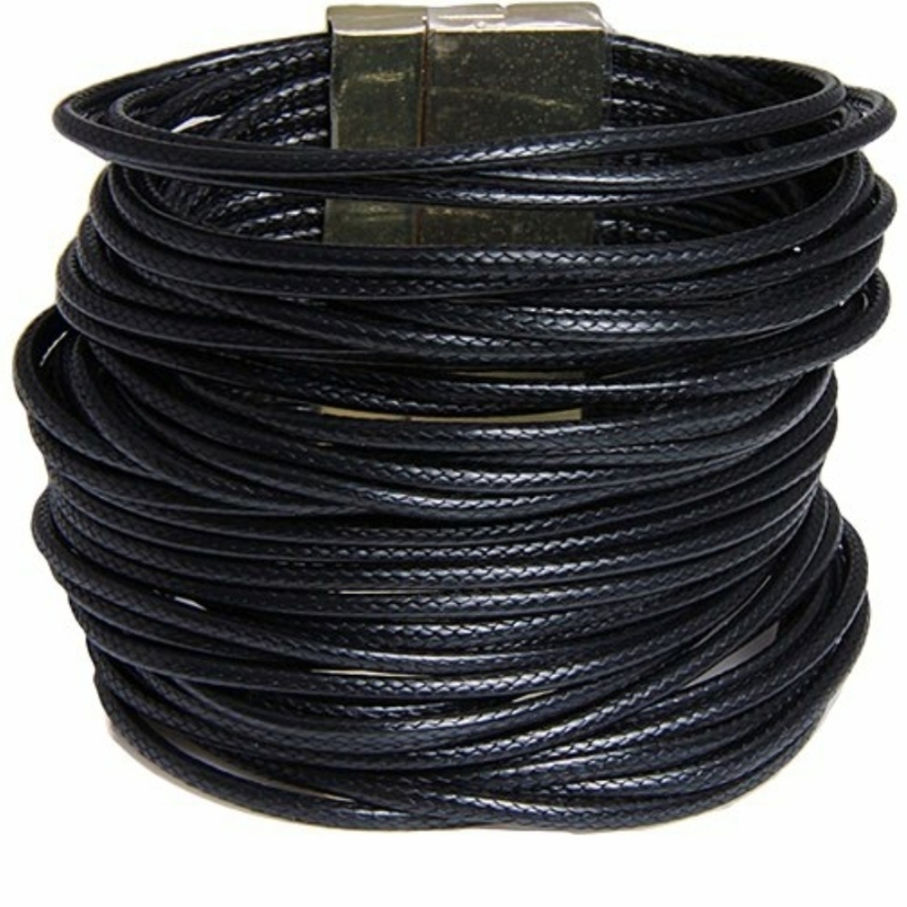 SAACHI Multi-band Bracelet Black